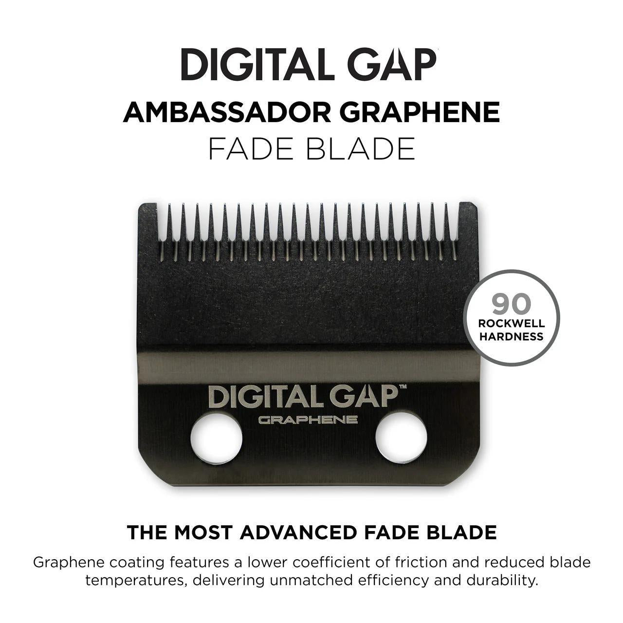 Cocco Digital Gap Ambassador Graphene Fade Clipper Blade