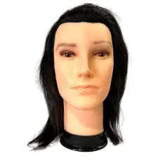 Male Mannequin/ human hair 10"