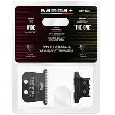 Gamma X-Pro DLC Wide Blade W/ The One cutter (black)
