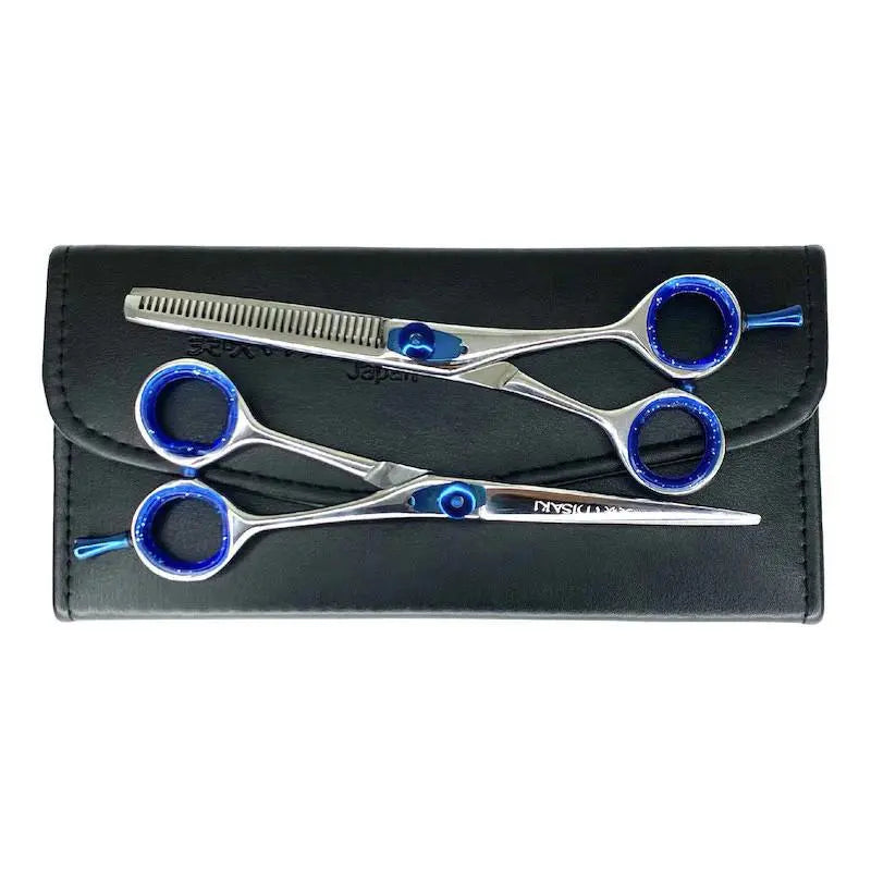 Misaki Barber Shear Set with Case (Lefty)Â