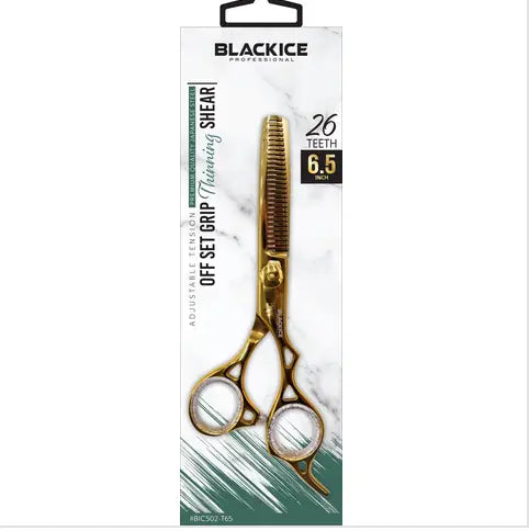 Black Ice Thinning Shears GOLD