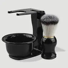 Shaving Lather Brush & Mug Set