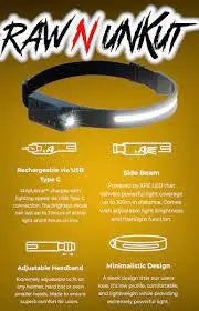 Raw n Unkut Headlamp - Dreams Barber Supply