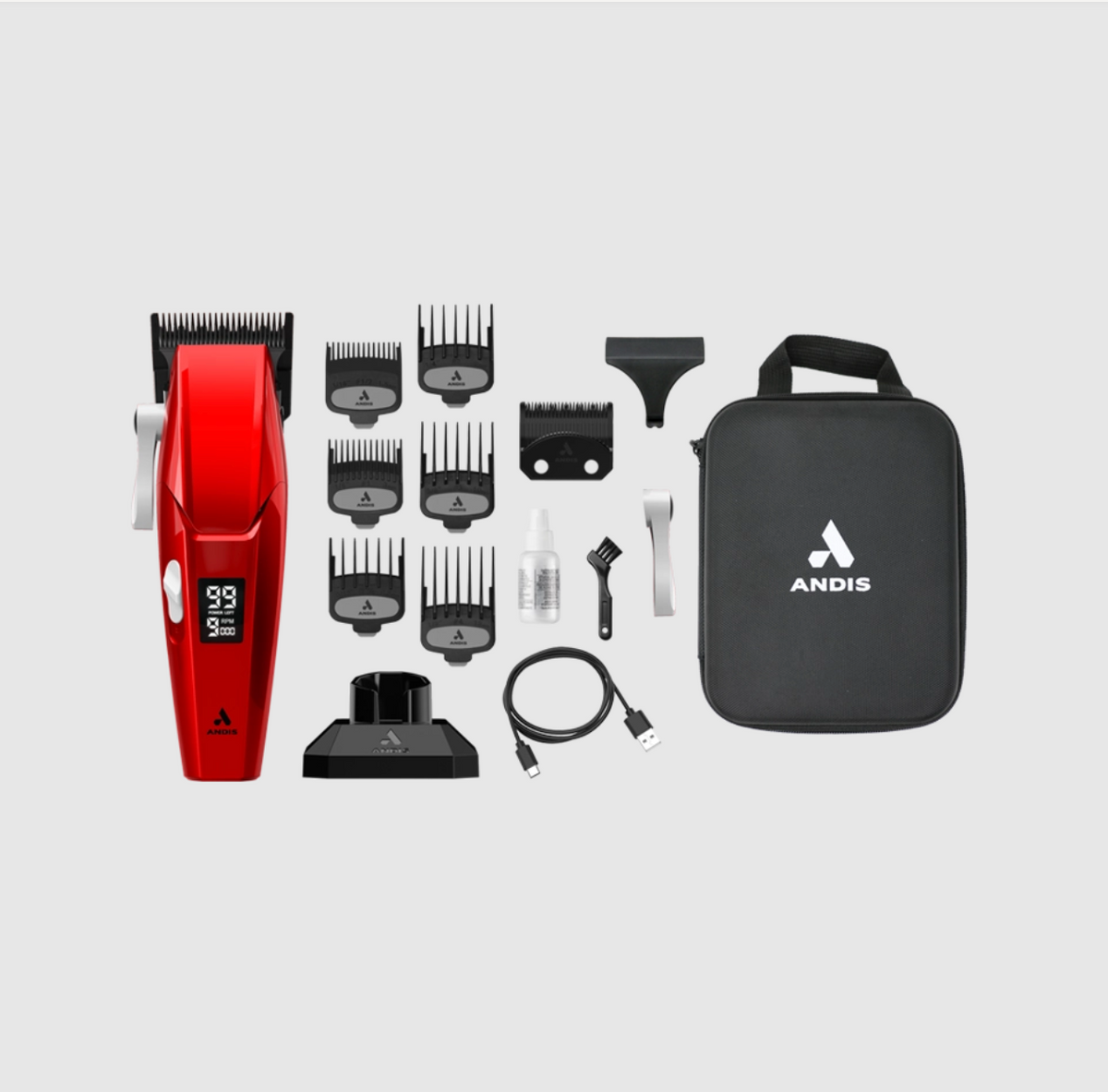 Andis Talon Clipper Red