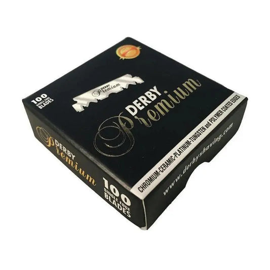 Derby Premium Blades 100 Pack (Black)Â