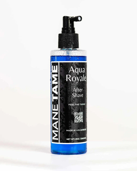 Mane Tame Aftershave Aqua Royale - Blue