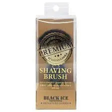 Black Ice Shaving brush Black 