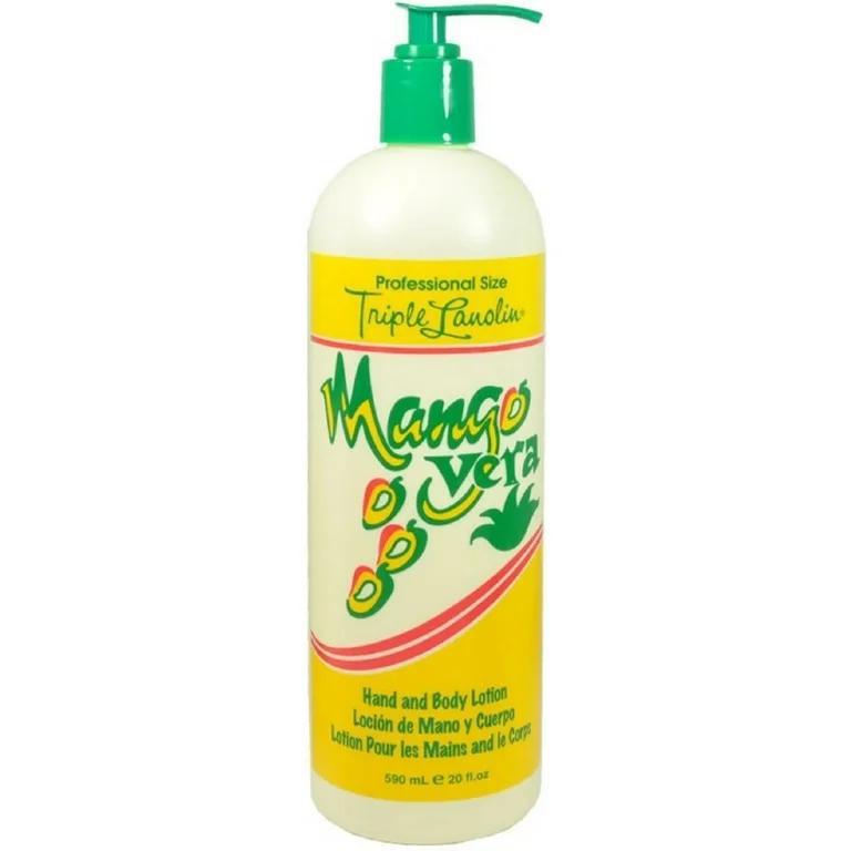 Triple Lanolin Mango Vera Hand & Body Lotion 20oz.