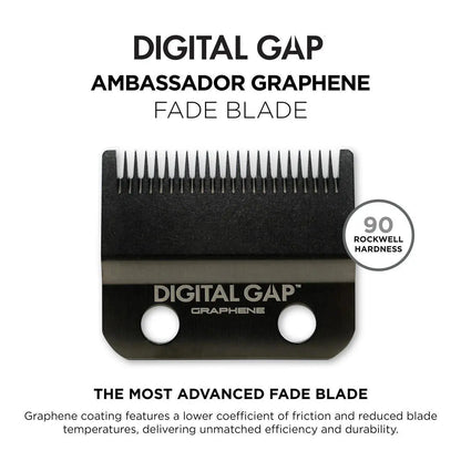 Cocco Digital Gap Ambassador Graphene Fade Clipper Blade