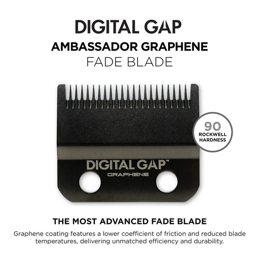 Cocco Digital Gap Ambassador Graphene Fade Clipper Blade 