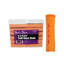 Soft N' Style Cold Wave Rods 3/4" Long Tangerine (Perm) 