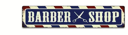 Barbershop Metal Sign