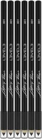 Level 3 Liner Pencils - 6 Pc - Black