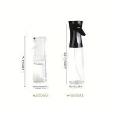 White and Clear Spray Bottle 