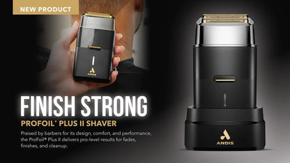 AndisTS-3 Foil Shaver LI - Black Chrome 