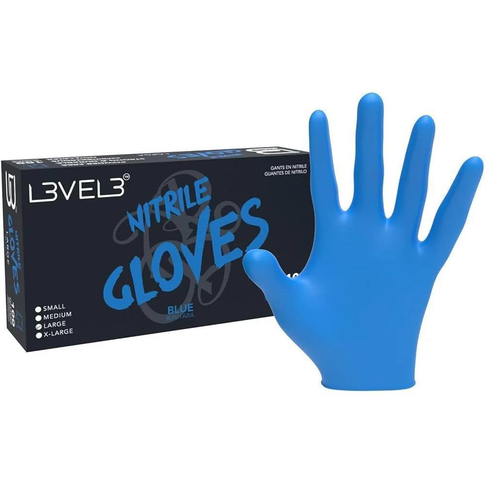 Level 3 Gloves Blue (100 Gloves)