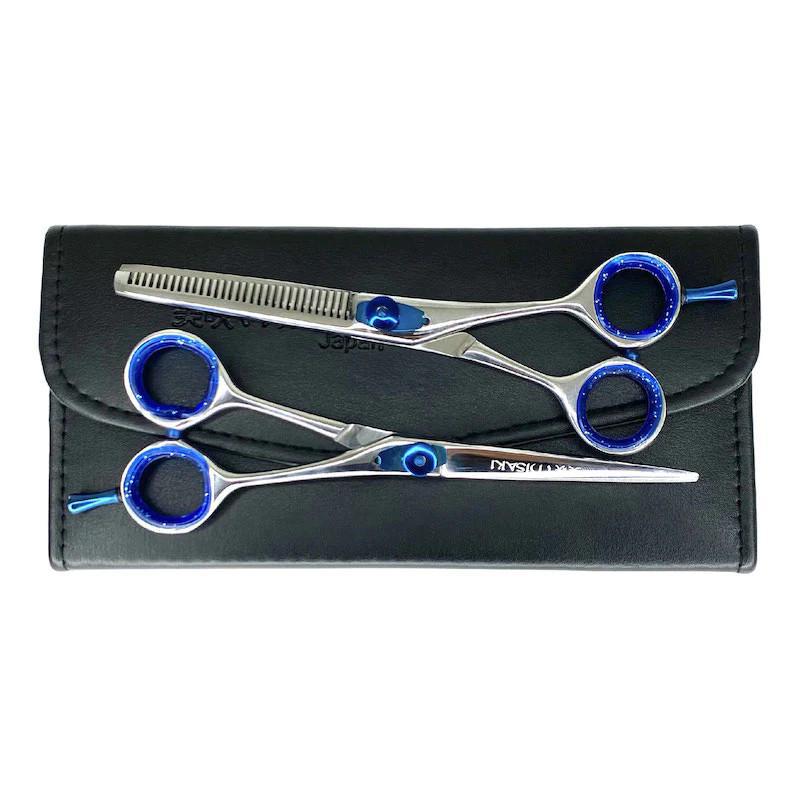 Misaki Barber Shear Set with Case (Lefty)