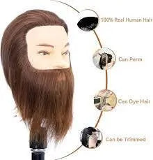 Bearded Mannequin Head 