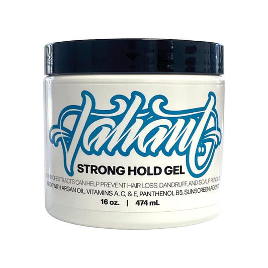 Valiant Strong Hold Styling Gel 16oz