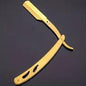 Gold Straight Razor Holder