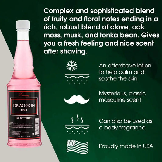 Draggon Noir After Shave 14oz 