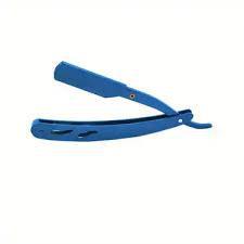 Blue Straight Razor Holder (Metal)