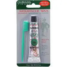 Clubman Mustache Wax .5 oz 
