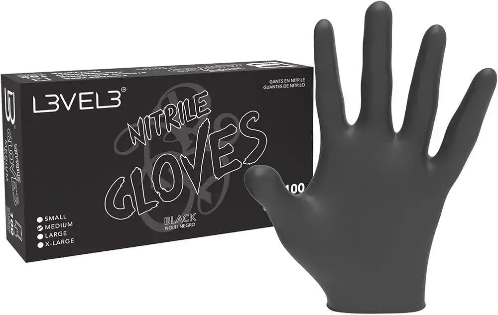 Level 3 Gloves Black – Dreams Barber Supply