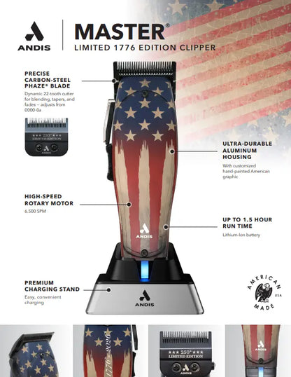 Andis MLC Black Label Cordless Master Clipper