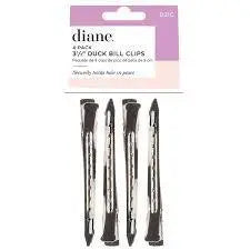 Diane 4pk 3 1/2 " Duck Bill Clips 