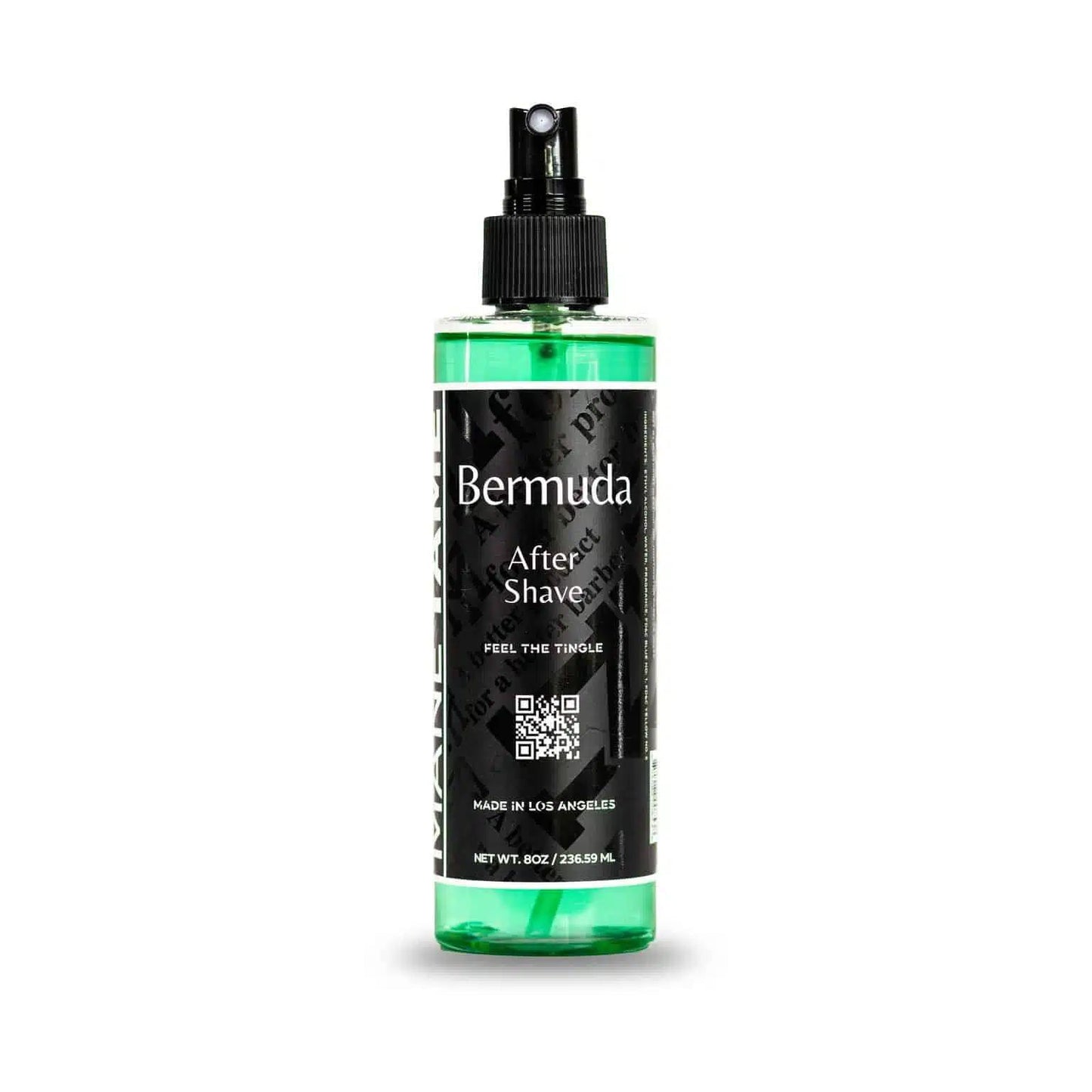 Mane Tame Aftershave Bermuda - Green