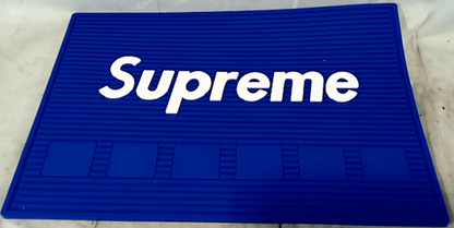 Supreme Magnetic Barber Mat (Red/ Black/Blue)