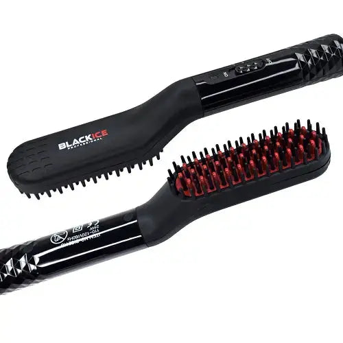 Black Ice Beard Straightening Brush 
