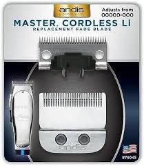 Andis Master Cordless Li Replacement Fade Blade