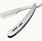 Silver Straight Razor Holder (steel)