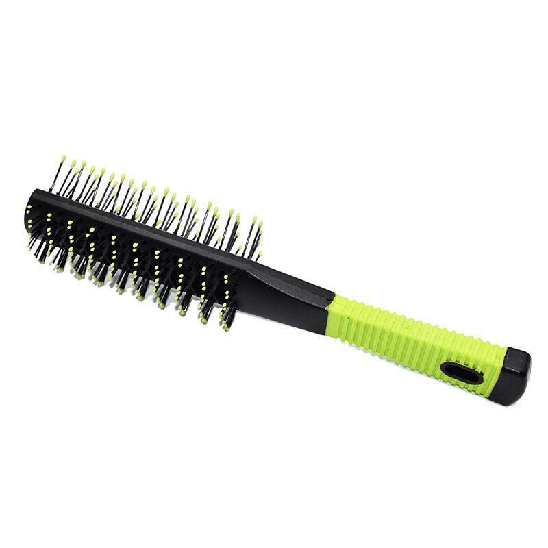 Green Double Sided Hair Brush