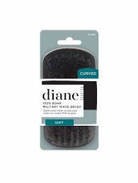 Diane Curved Military Wave Brush - Soft Bristles