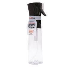 BlackIce Continuous Mist Bottle (clear/black top)