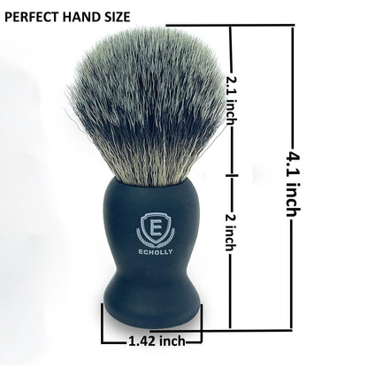 Black Lather Brush